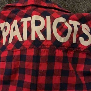 Patriots NFL juniors flannel